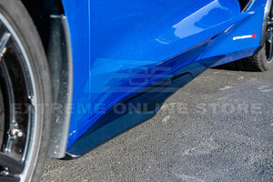 Chevrolet Corvette C8 Z06 Conversion Side Skirts Rocker Panels