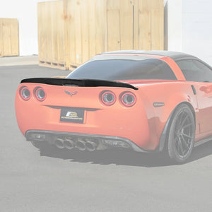 2005-13 Corvette C6 Z06 ZR1 Grand Sport GS Carbon Fiber Spoiler - Full Width - Custom Painted