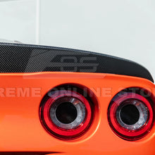 Load image into Gallery viewer, 2005-13 Corvette C6 Z06 ZR1 Grand Sport GS Carbon Fiber Spoiler - Full Width - Custom Painted
