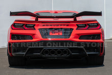 Load image into Gallery viewer, Corvette C8 E-Ray Z06 Z07 Style Rear High Wing Spoiler Carbon Fiber
