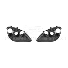 Load image into Gallery viewer, 2005-13 Corvette C6 Replacment DRY CARBON FIBER Headlights Housing - Bezels Only
