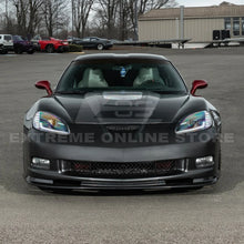 Load image into Gallery viewer, 2006 - 2013 Corvette C6 Z06 ZR1 Grand Sport Style Widebody Front Bumper - Aftermarket - Primer Black or Custom Painted
