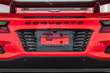 Load image into Gallery viewer, CORVETTE C8 Z06 E-Ray Stingray License Plate Backing Frame Bezel

