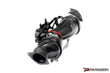 Load image into Gallery viewer, EVENTURI C8 CORVETTE CARBON FIBER INTAKE SYSTEM WITH CLEAR COVER
