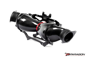 EVENTURI C8 CORVETTE CARBON FIBER INTAKE SYSTEM WITH CLEAR COVER