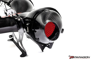 EVENTURI C8 HTC CORVETTE CARBON FIBER INTAKE SYSTEM WITH CLEAR LID - CONVERTIBLE