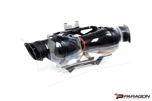 EVENTURI C8 CORVETTE CARBON FIBER INTAKE SYSTEM WITH CLEAR COVER