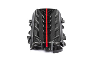 Eventuri Chevrolet C8 Corvette Black Carbon Engine Cover