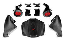Load image into Gallery viewer, Eventuri Mercedes C190 / R190 AMG GT / GTS / GTR Black Carbon Intake &amp; Engine Cover
