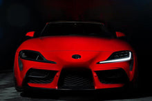 Load image into Gallery viewer, Eventuri Toyota A90 Supra Black Carbon Headlamp Duct
