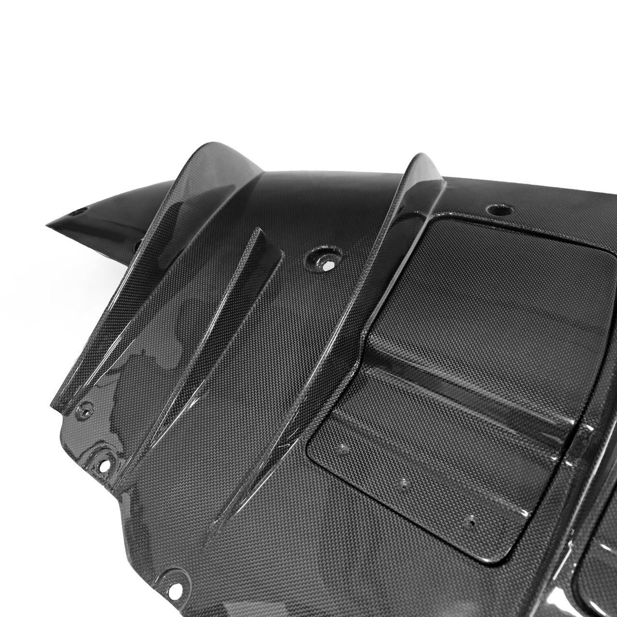 Carbon Fiber Rear Diffuser F8 Tributo Spider Ferrari - FS-CF-FER-F8RD ...