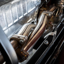 Load image into Gallery viewer, Fabspeed Ferrari F8 Tributo Rear Center Muffler Bypass X Pipe (2020+)

