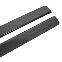 Load image into Gallery viewer, Carbon Fiber Right and Left Door Sill Trim Blank - Ferrari 488 GTB/Spider
