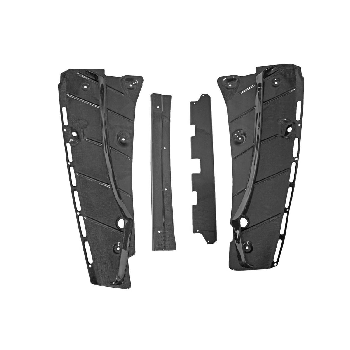 Carbon Fiber Coupe Engine Bay Panels - Ferrari 360 – Performance Corvettes