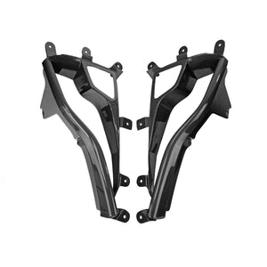 Carbon Fiber Rear Fog Light Trim - Ferrari 458 Spider/Coupe