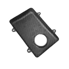 Load image into Gallery viewer, Carbon Fiber Coolant Tank Cover With Tabs - Ferrari F430
