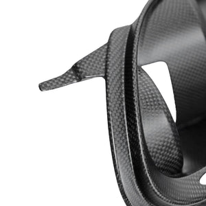 Carbon Fiber Headlight Housing Bezels Matte Finish - Ferrari F430
