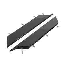 Load image into Gallery viewer, Carbon Fiber Front Fender Side Strakes/Blades Aston Martin Vantage V12 - FS-CF-AM-VFSB-V12
