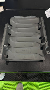 2014 - 2019 Chevrolet Corvette C7 LT1 Intake Manifold Upper Cover Panel OEM GM 12643576 Custom Painted and Carbon Fiber Hydro Dip