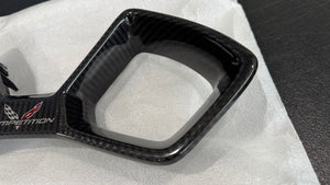Corvette C7 Carbon Fiber OEM GM Competition Seat Bezels
