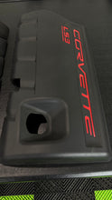 Load image into Gallery viewer, 2008 - 2013 Corvette LS3 Fuel Rail Engine Covers OEM GM Used - 12600987 12600988
