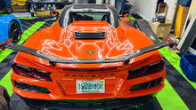 Load image into Gallery viewer, Corvette C8 Rear Bumper Letters Nameplate OEM GM - Carbon Flash Metallic
