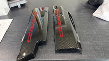 Load image into Gallery viewer, Corvette C7 LT1 Stingray Carbon Fiber Painted Fuel Rail Engine Covers OEM GM
