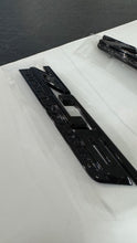 Load image into Gallery viewer, Corvette C7 Z06 Carbon Fiber HydroGraphics Hydro Dipped Custom Painted Front Fender Emblems OEM GM
