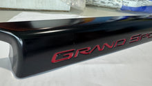 Load image into Gallery viewer, 2010 - 2013 Corvette C6 Grand Sport Passenger Fender Emblem Black OEM GM New 22822494
