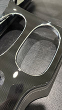Load image into Gallery viewer, 2005 - 2013 Corvette C6 Carbon Fiber Hydro Center Console Radio Shifter Bezel Trim with F55 OEM GM NEW
