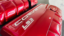 Load image into Gallery viewer, Corvette C6 Carbon Fiber HydroGraphics Custom Painted Engine Covers LS2 LS3 LS7 Z06 Grand Sport
