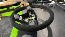 Load image into Gallery viewer, Corvette C6 Custom Interior - Steering Wheel - Suede or Leather with Colored Stitching
