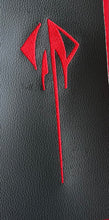 Load image into Gallery viewer, 2014 - 2019 C7 Corvette GM Ebony Black Leather Embroidered Stingray Logo Console Lid
