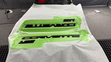 Load image into Gallery viewer, Corvette C6 Carbon Fiber HydroGraphics Custom Painted Engine Covers LS2 LS3 LS7 Z06 Grand Sport
