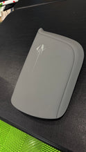 Load image into Gallery viewer, C7 Corvette OEM GM Leather Light Gray Embroidered Stingray Logo Console Lid 2014 - 2019
