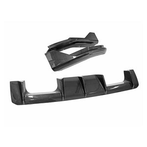 Carbon Fiber BMW 3 Piece Rear Diffuser - BMW G80 M3 Series