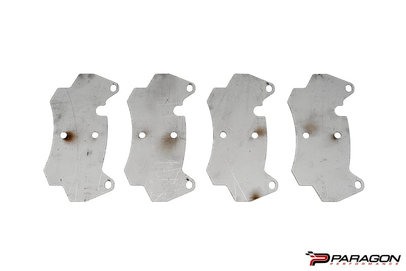 GIRODISC C8 CORVETTE Z51 TITANIUM BRAKE PAD SHIELDS - FRONT ...