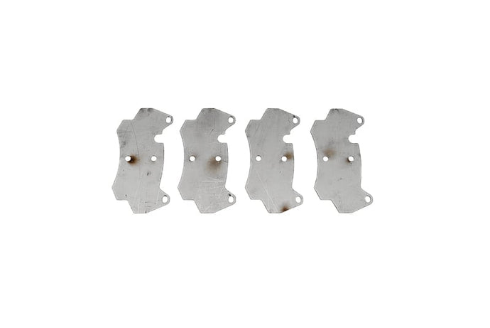 GIRODISC C8 CORVETTE Z51 TITANIUM BRAKE PAD SHIELDS - FRONT