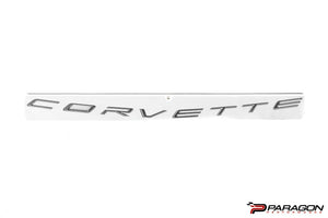 C8 CORVETTE CHROME NAMEPLATE