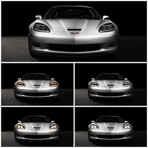 NEW! 2005-2013 C6 Corvette Morimoto XB EVO and Hybrid LED Headlights Head lamps