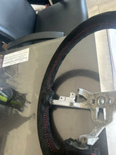 Load image into Gallery viewer, Corvette C6 Custom Interior - Steering Wheel - Suede or Leather with Colored Stitching
