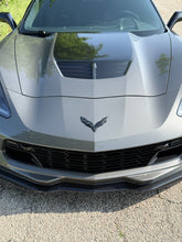 Load image into Gallery viewer, C7 Corvette Stingray Painted Body Color Custom Painted Front + Rear Cross Flags Emblems
