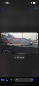 2021 - 2023 Cadillac Escalade Gloss Black Trim - Custom Package - Window Trims