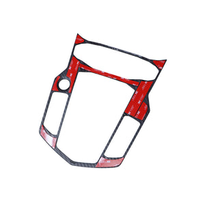 Carbon Fiber Center Console Large Outer Trim Bezel - Lamborghini Aventador