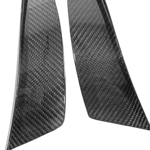 Carbon Fiber GT4 Version Front Bumper Canards - McLaren 570S/540C/570GT