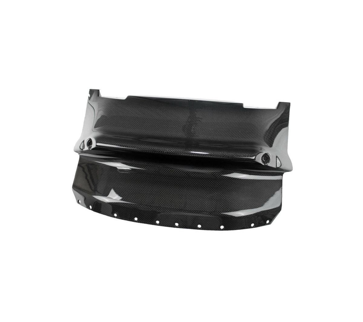 Front Air Guide Carbon Fiber Center Front Air Guide - Ferrari 488 GTB/Spider - FS-CF-F ...