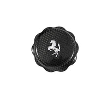 Load image into Gallery viewer, Carbon Fiber Oil Cap Cover With Cavallino - Ferrari F8 Tributo/Spider
