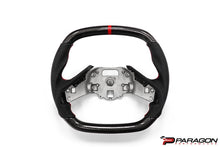 Load image into Gallery viewer, PARAGON PERFORMANCE C8 Z06 STYLE CORVETTE CARBON FIBER STEERING WHEEL
