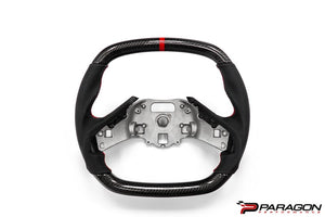 PARAGON PERFORMANCE C8 Z06 STYLE CORVETTE CARBON FIBER STEERING WHEEL