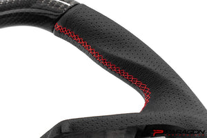 PARAGON PERFORMANCE C8 Z06 STYLE CORVETTE CARBON FIBER STEERING WHEEL